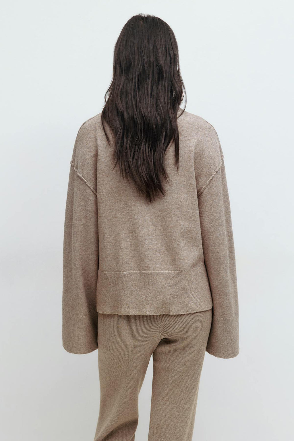 Knitted loungewear sweater