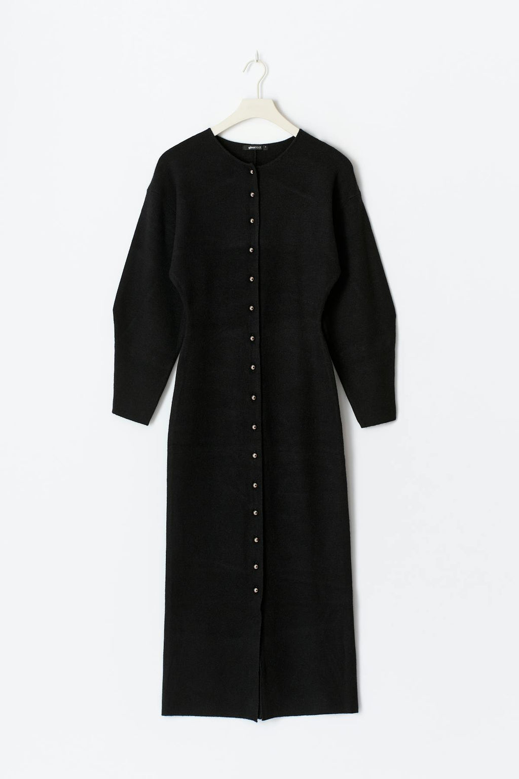 Knitted button down dress