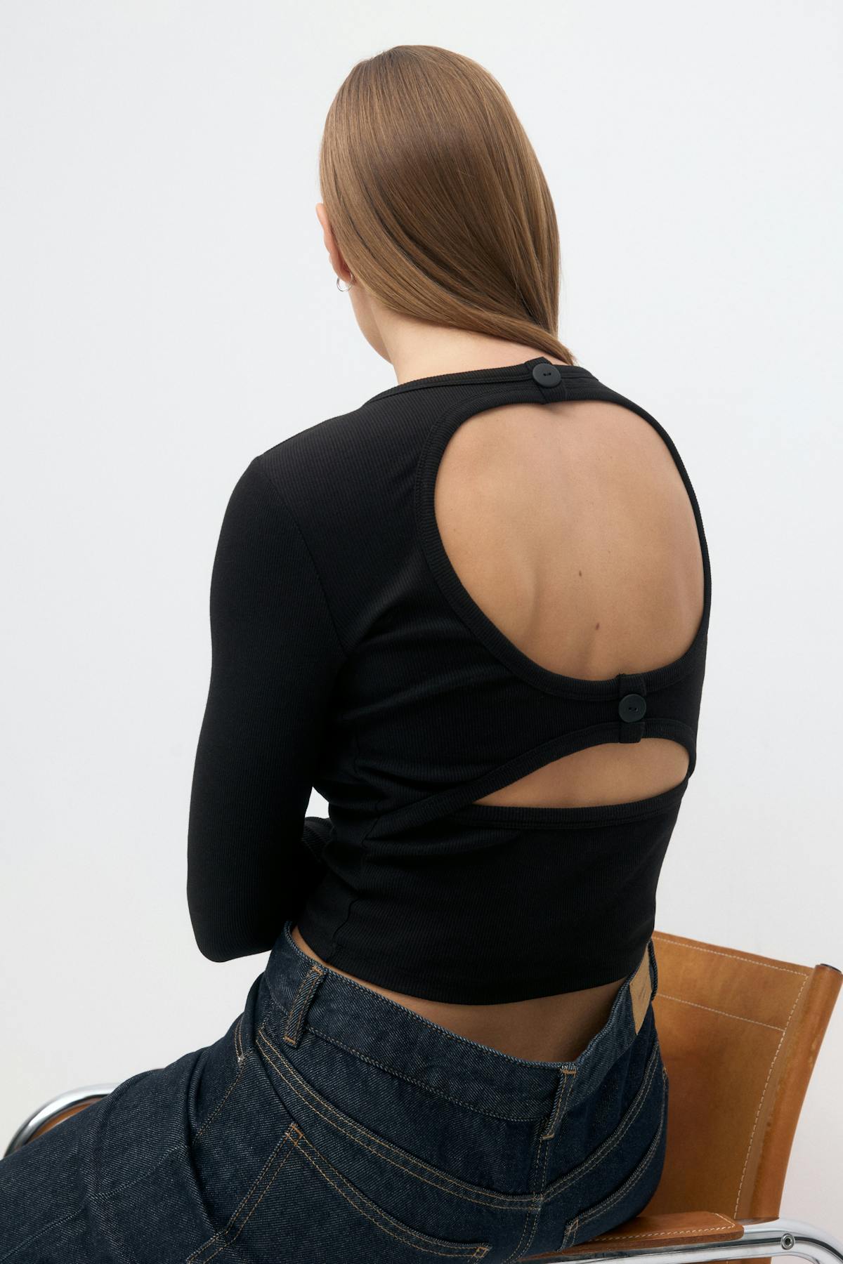 Open back top