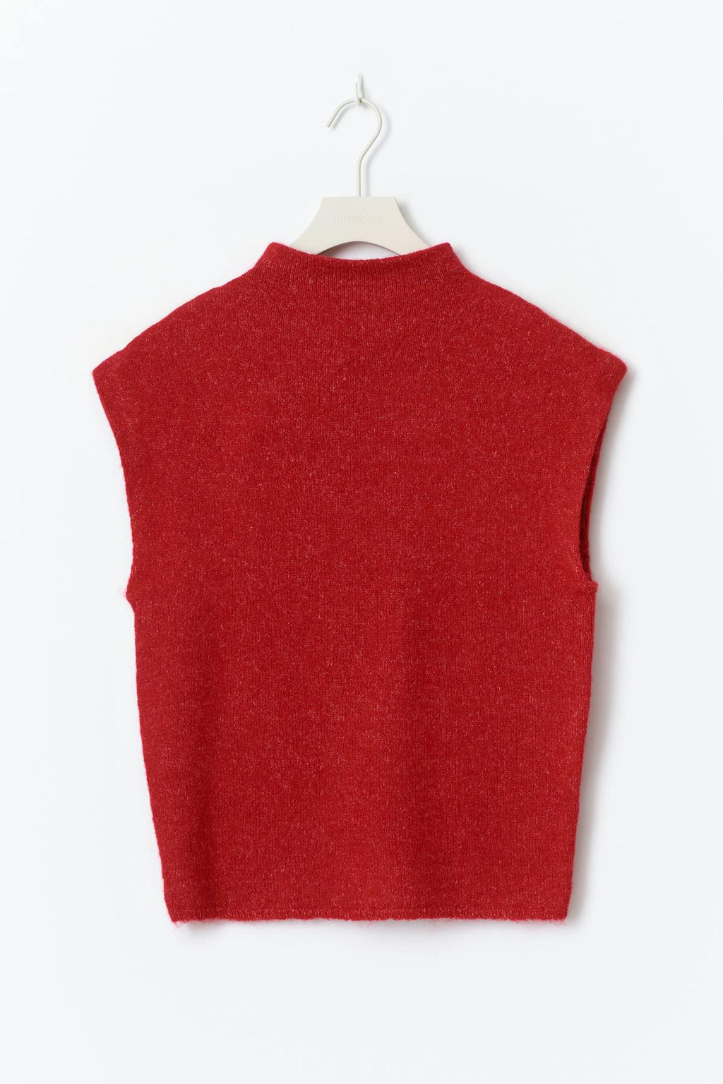 Funnel neck knitted top