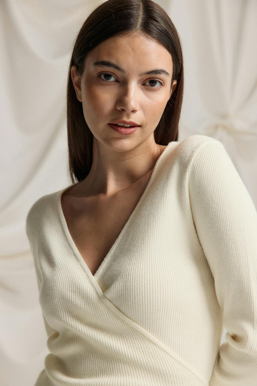 Knitted loungewear cardigan