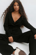 Knitted loungewear cardigan