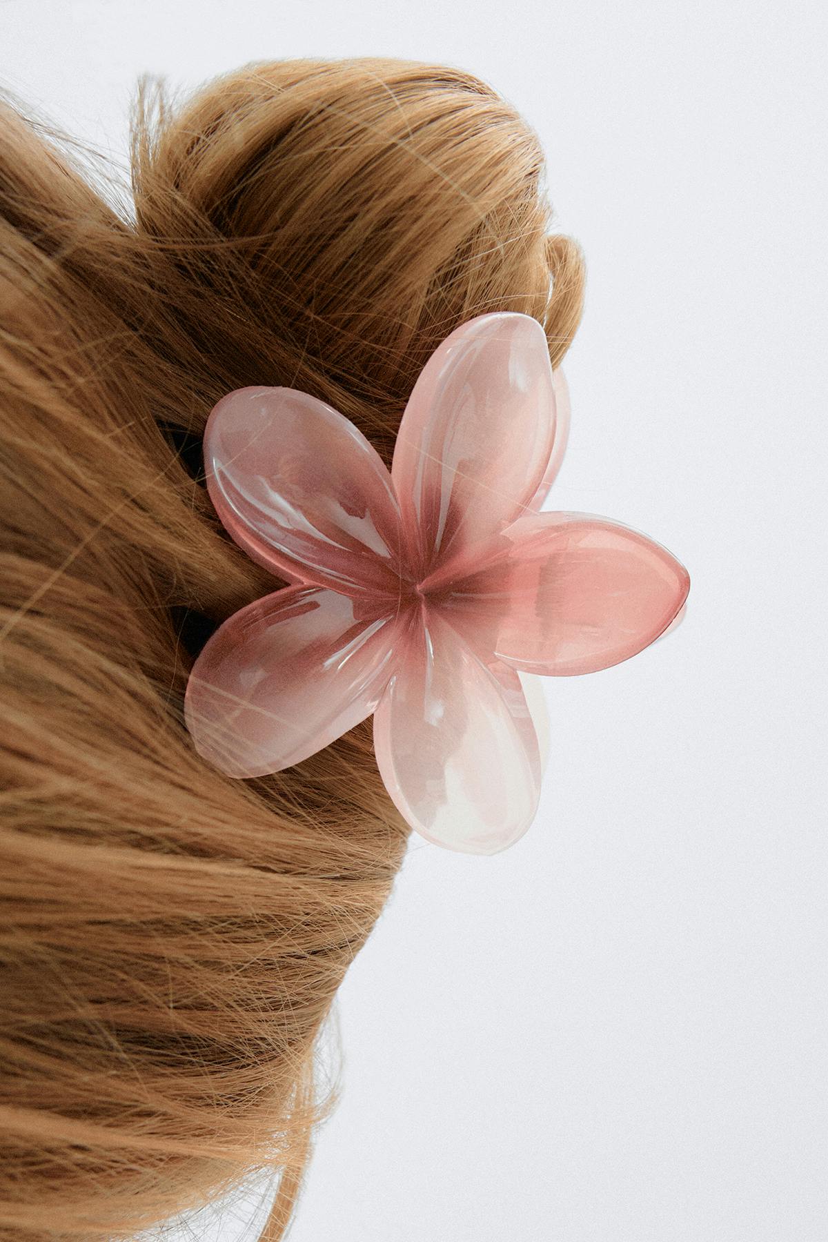 3-pack flower hair clip