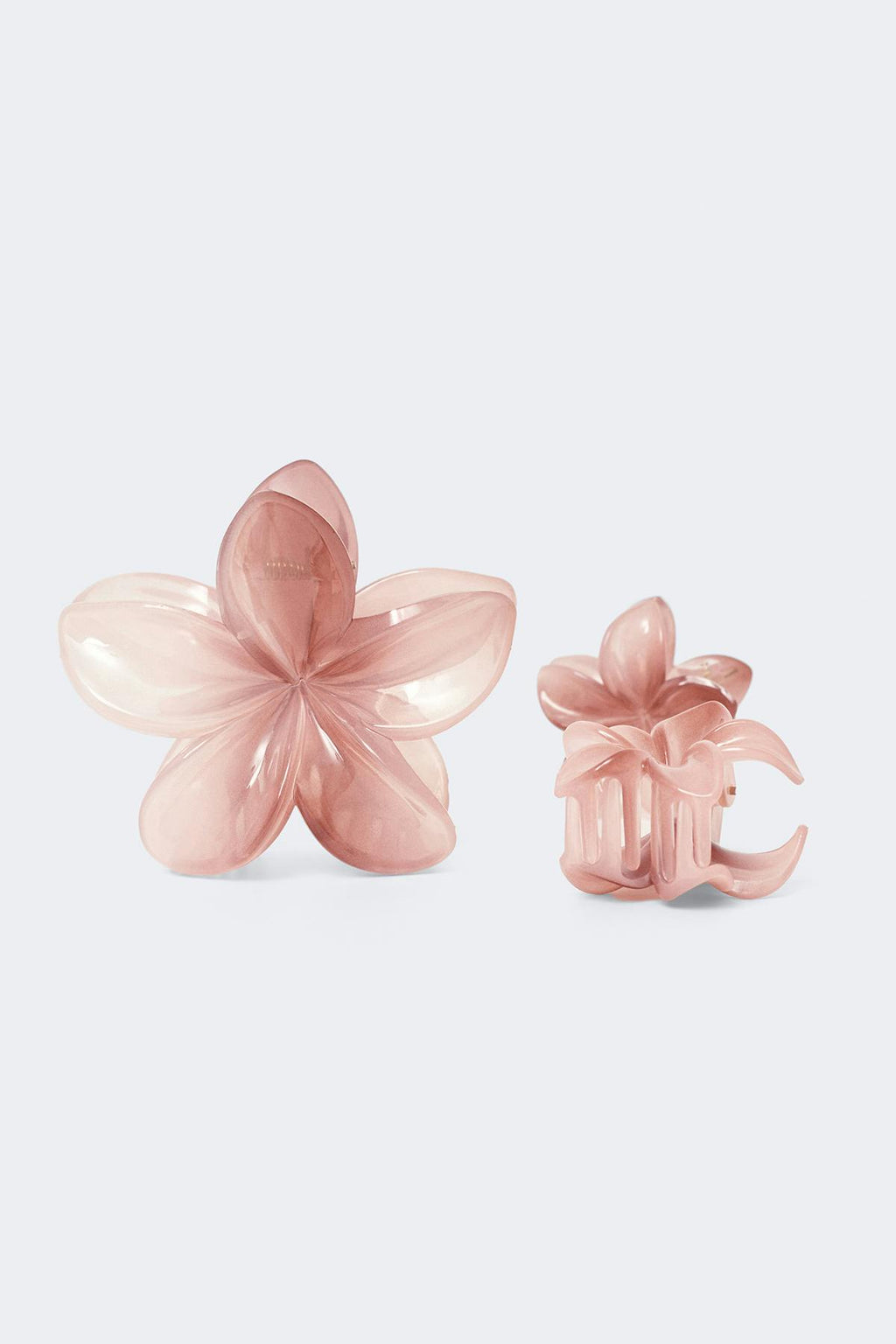 3-pack flower hair clip