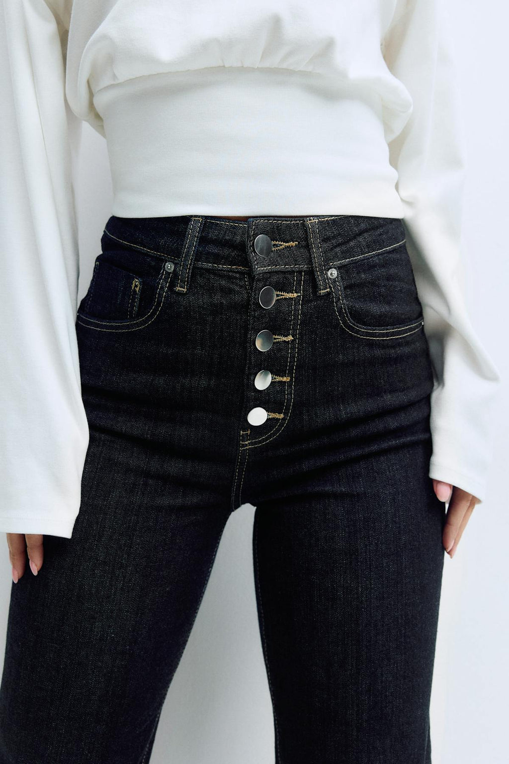 Tailored flare jeans