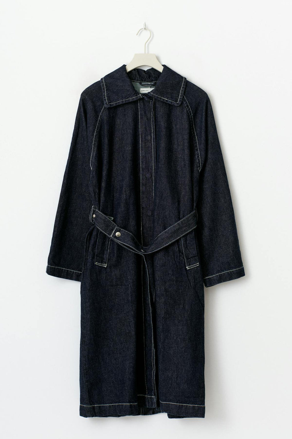 Denim car coat