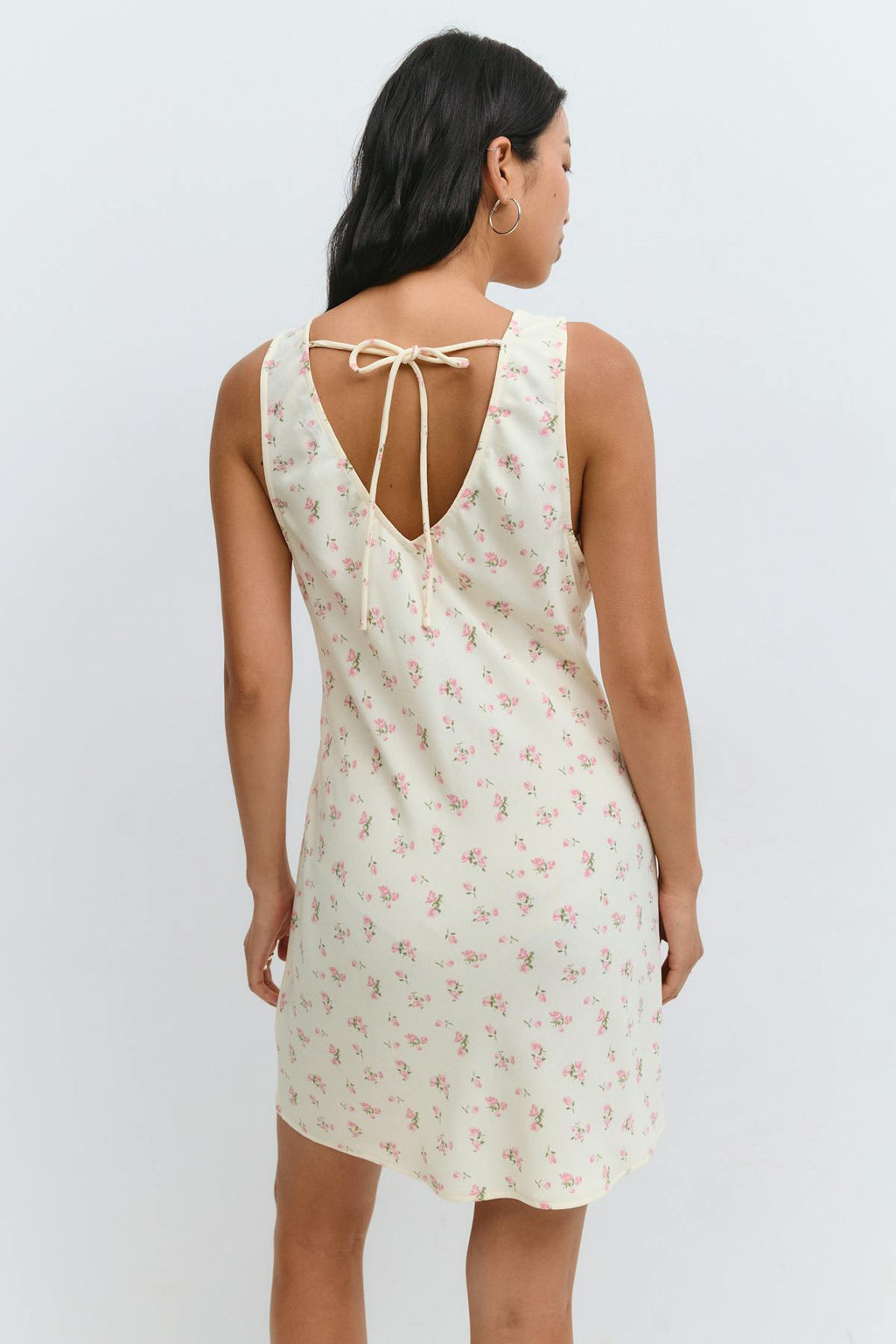 Mini slip dress