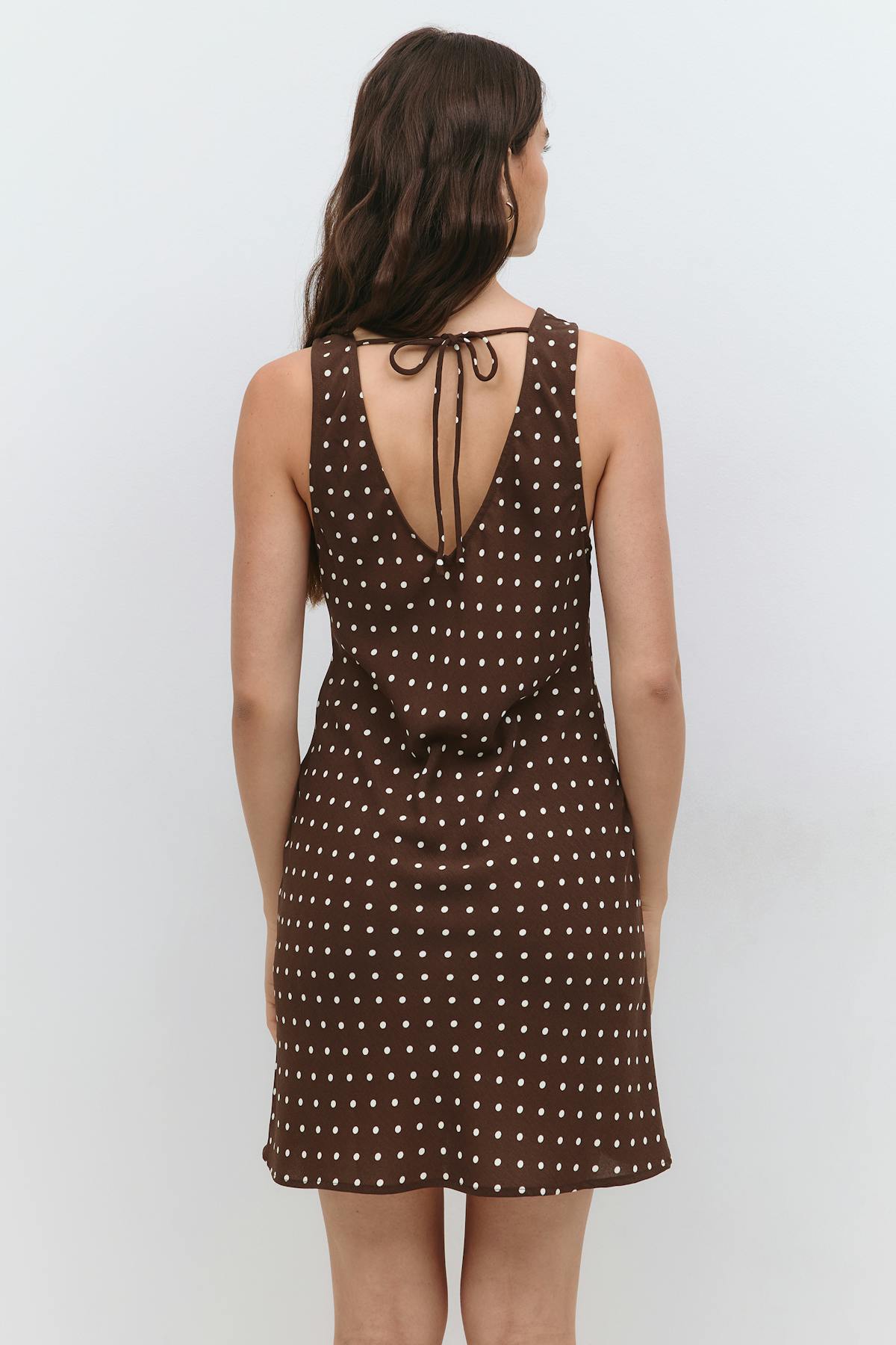 Mini slip dress