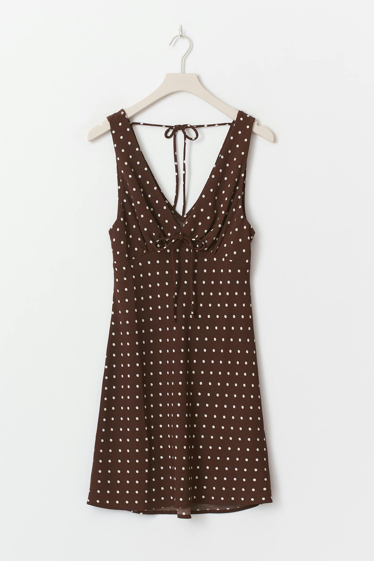 Mini slip dress