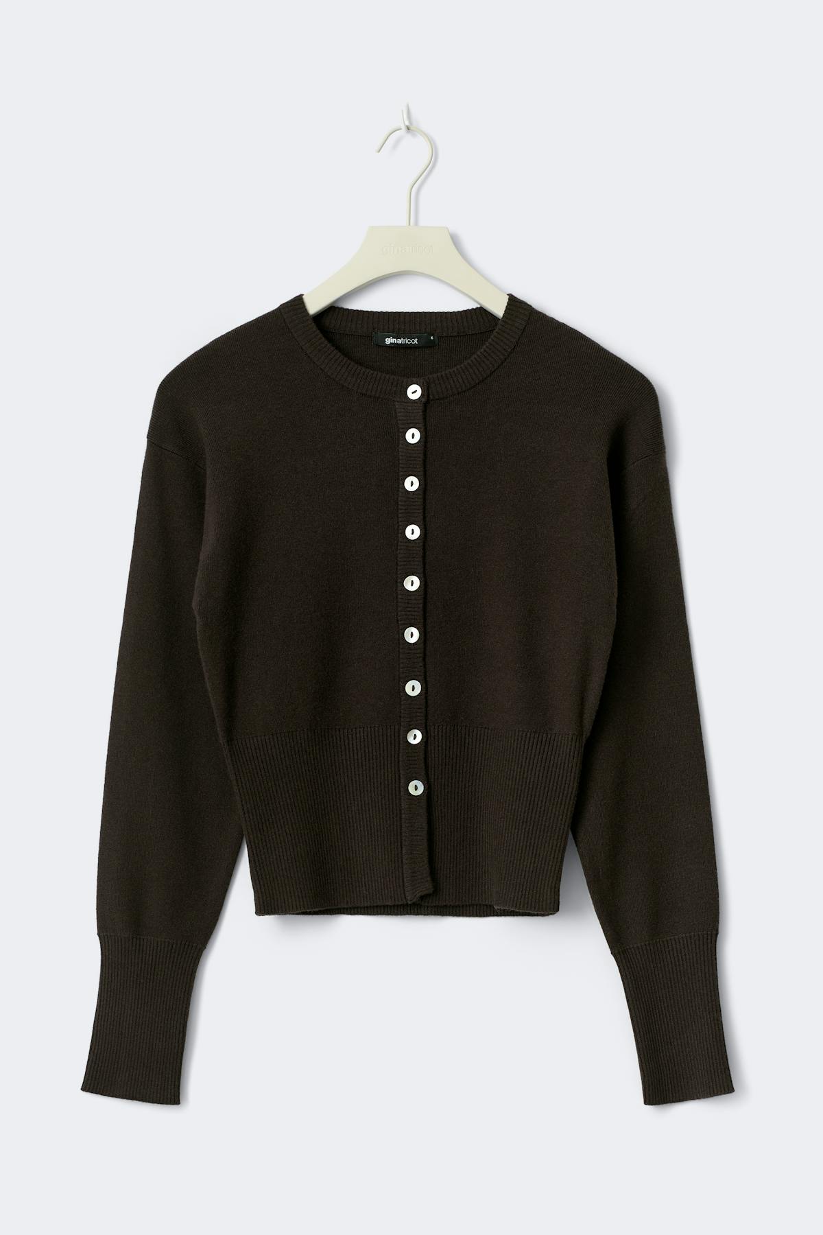 Knitted loungewear cardigan
