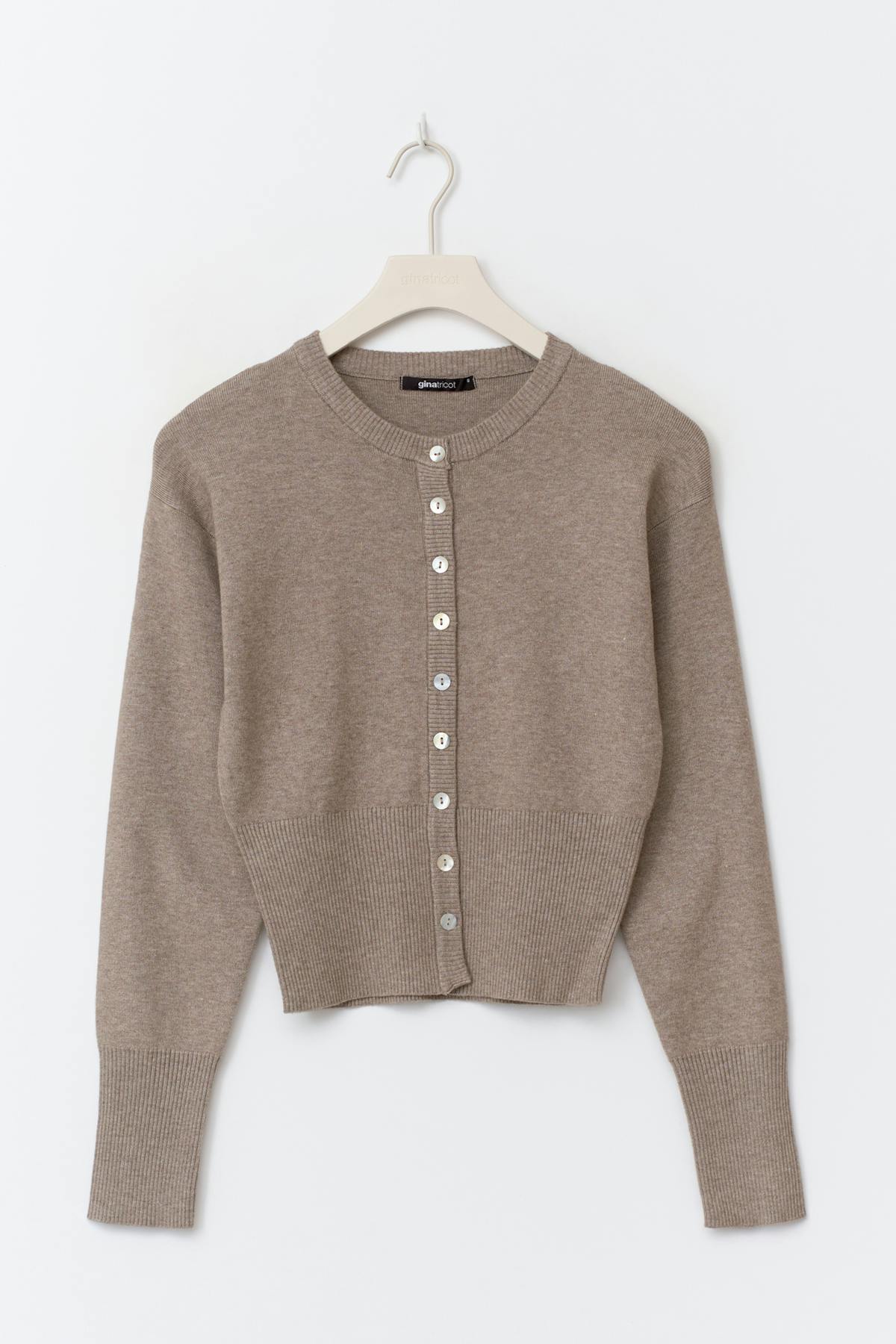 Knitted loungewear cardigan