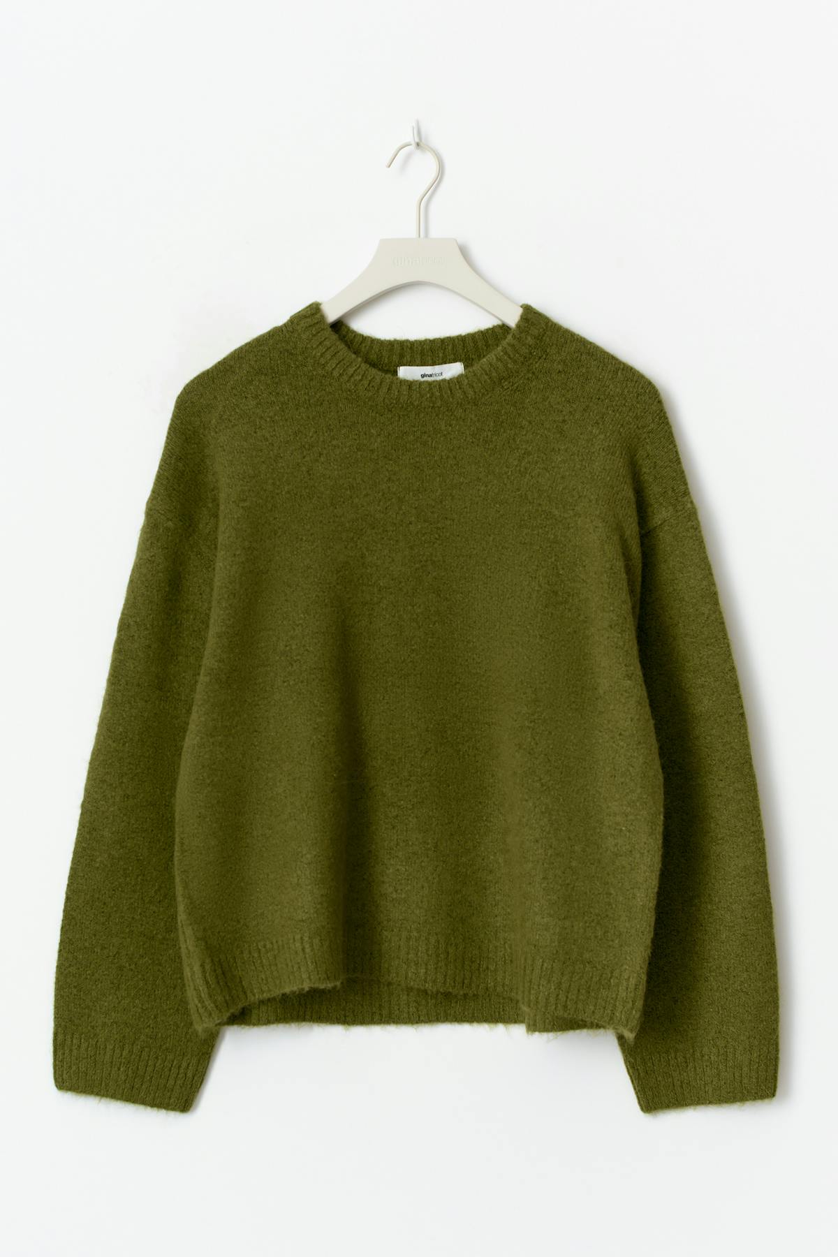 Crew neck knitted sweater