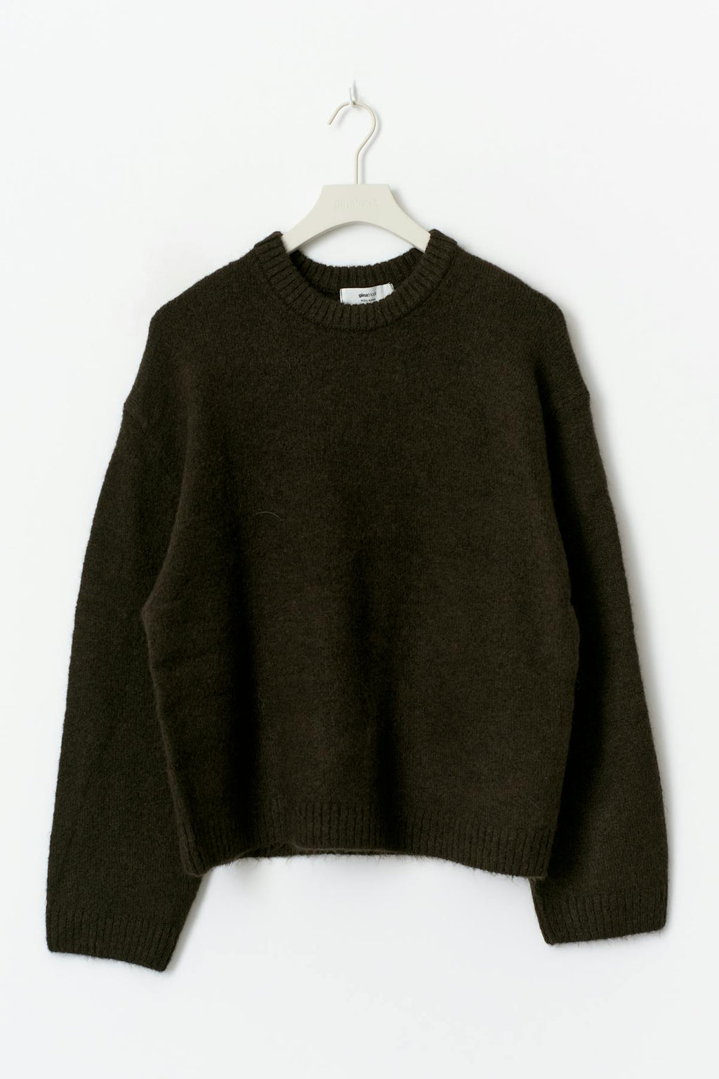 Crew neck knitted sweater