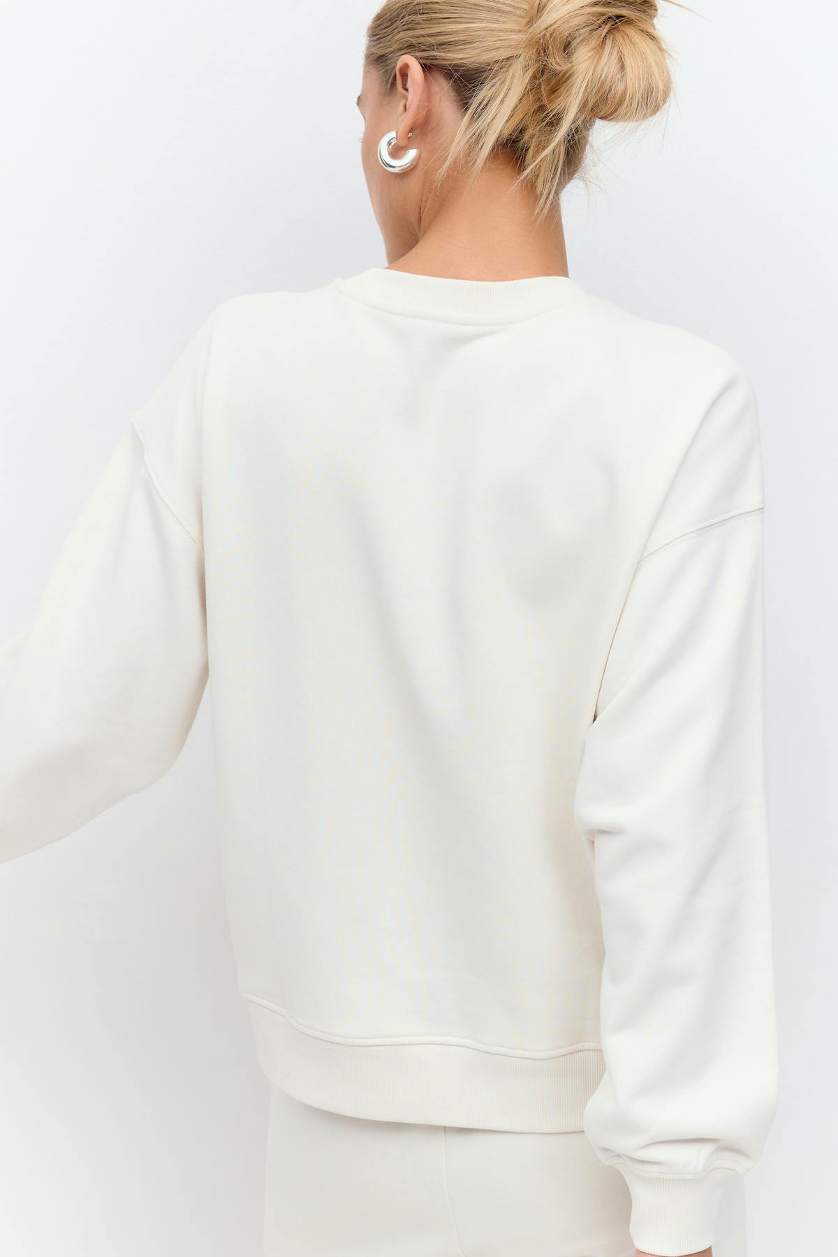 Printed sweater