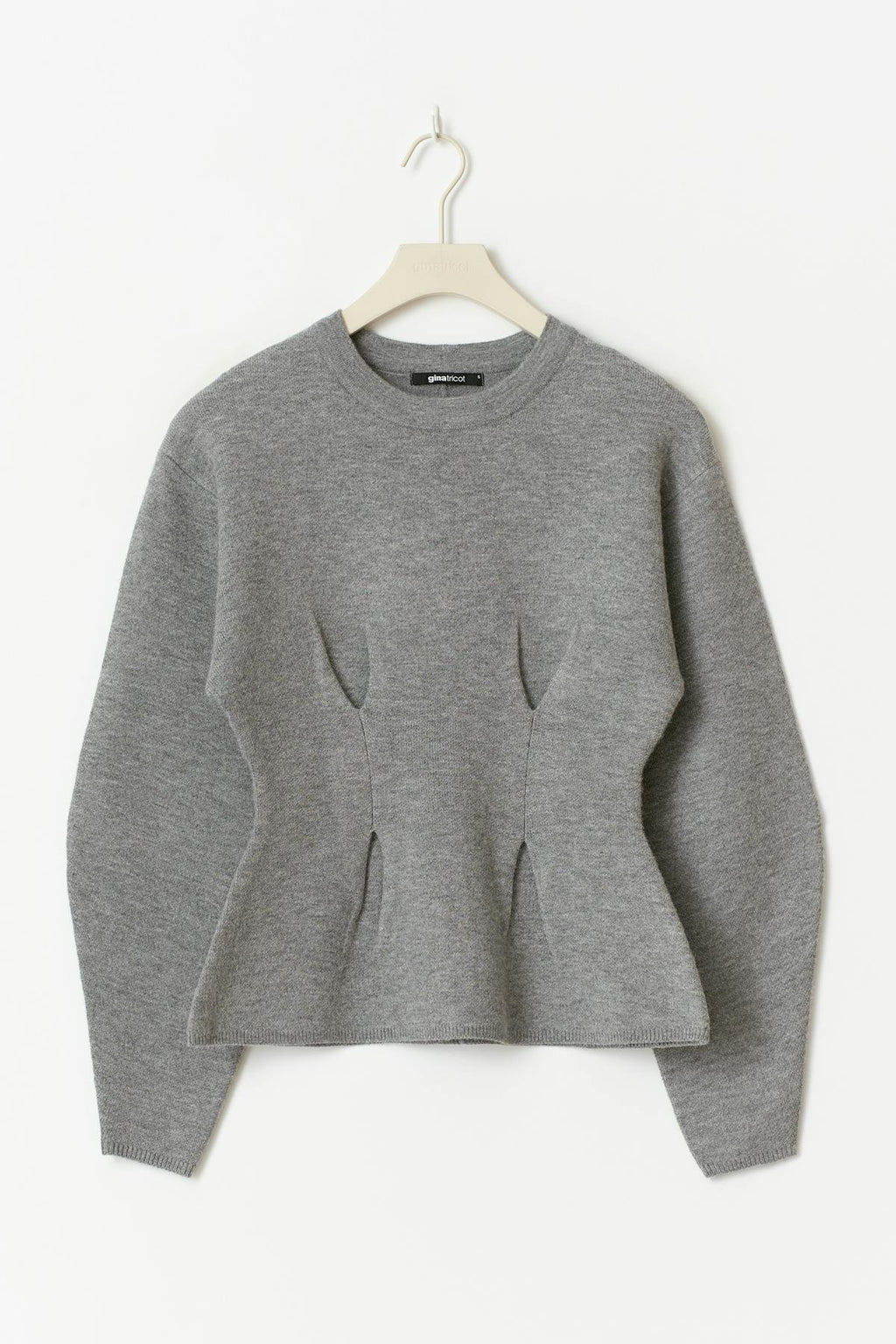 Sculpted knitted top