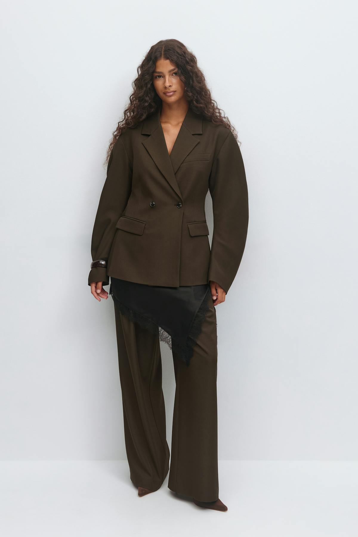 Shaped blazer