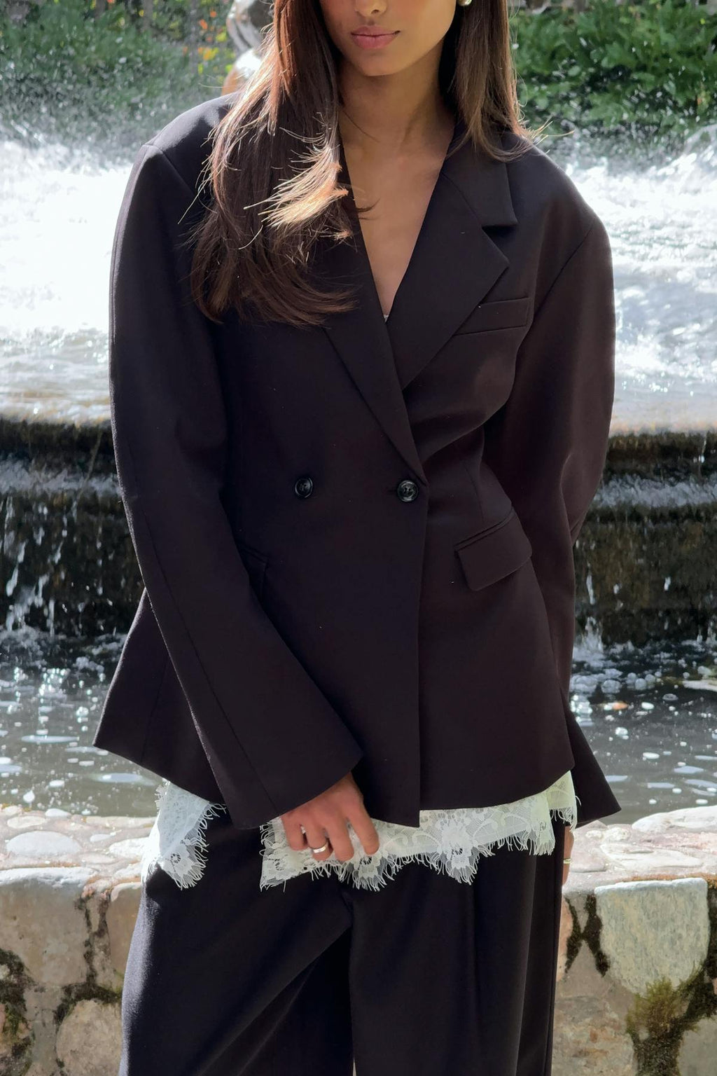 Shaped blazer