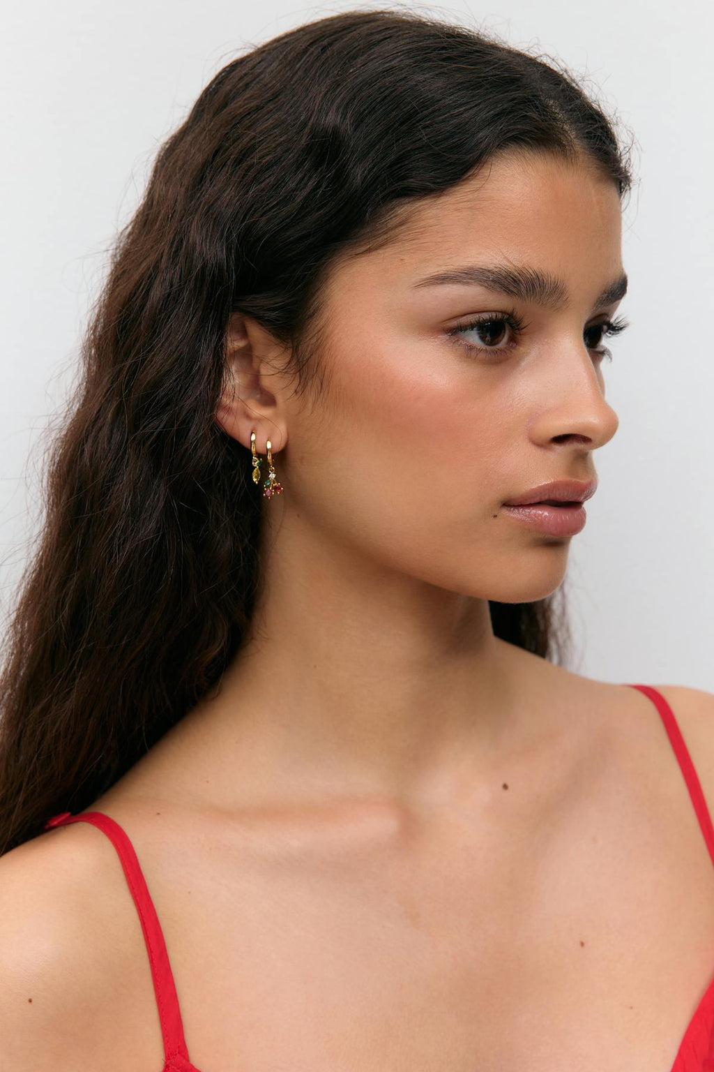 Berry 3-pack earrings