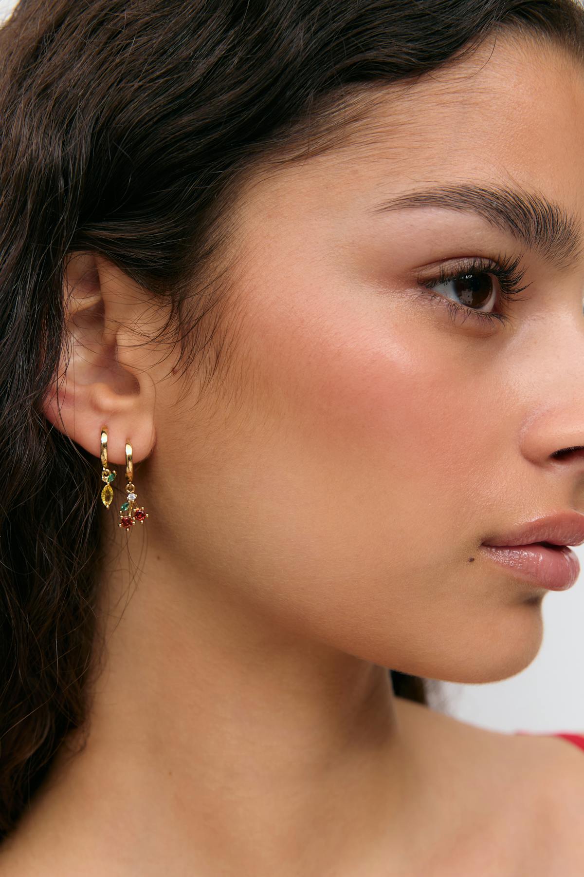 Berry 3-pack earrings