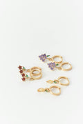 Berry 3-pack earrings