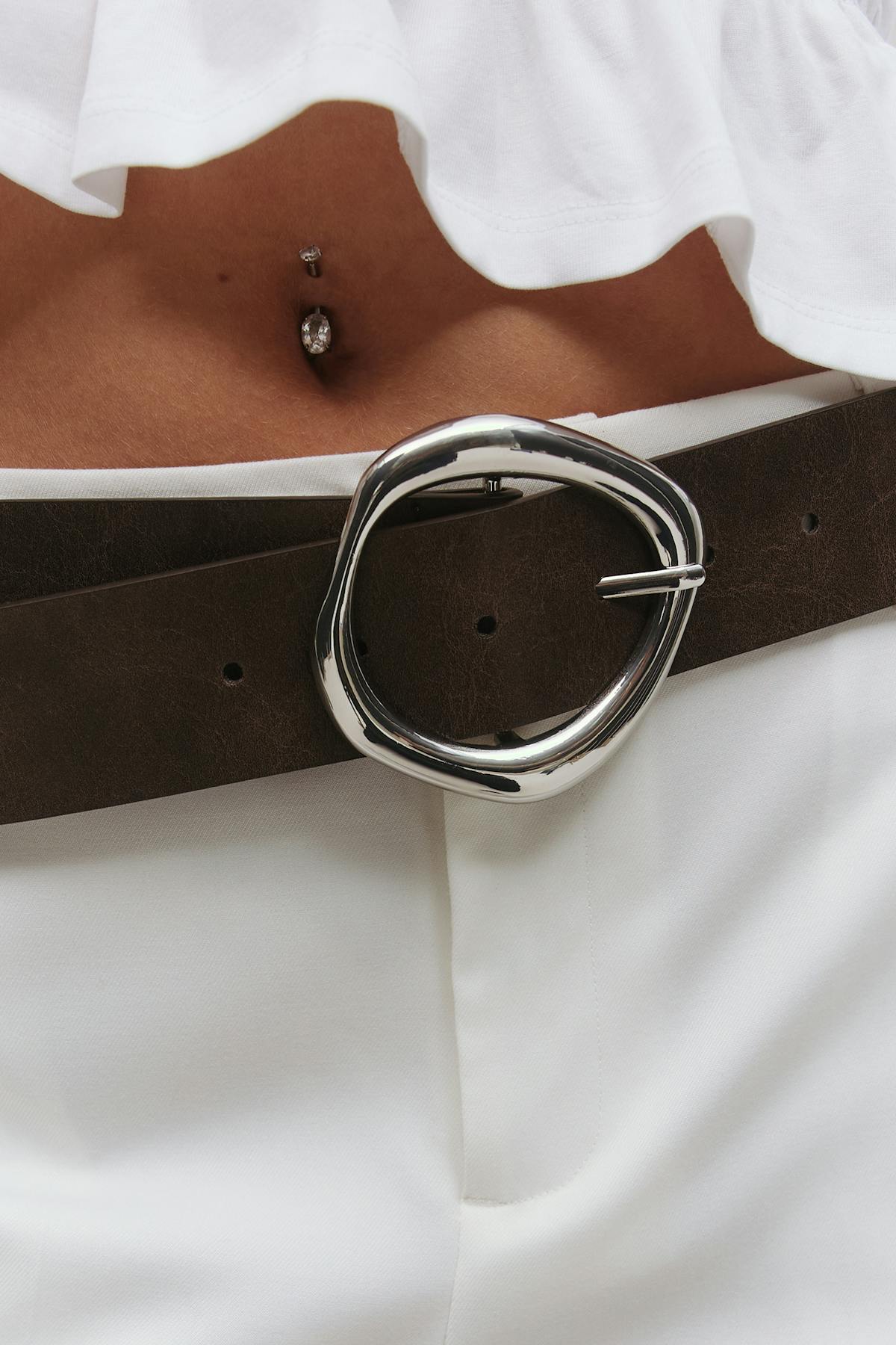 Buckle detail belt
