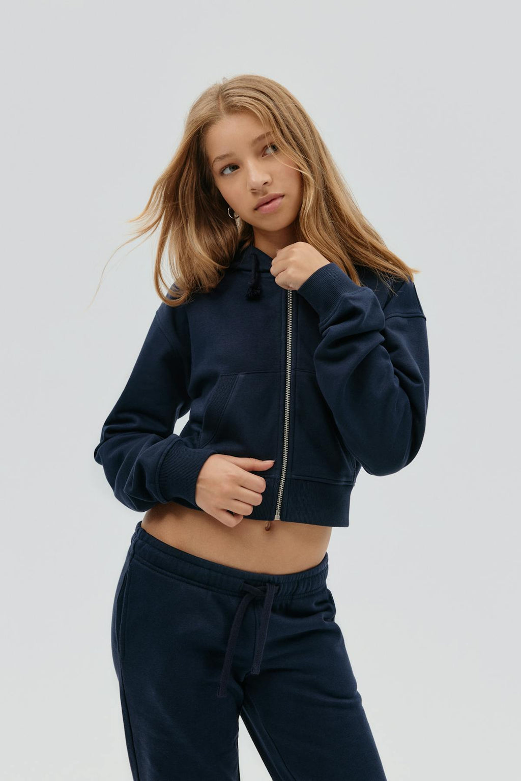 Y zip hoodie