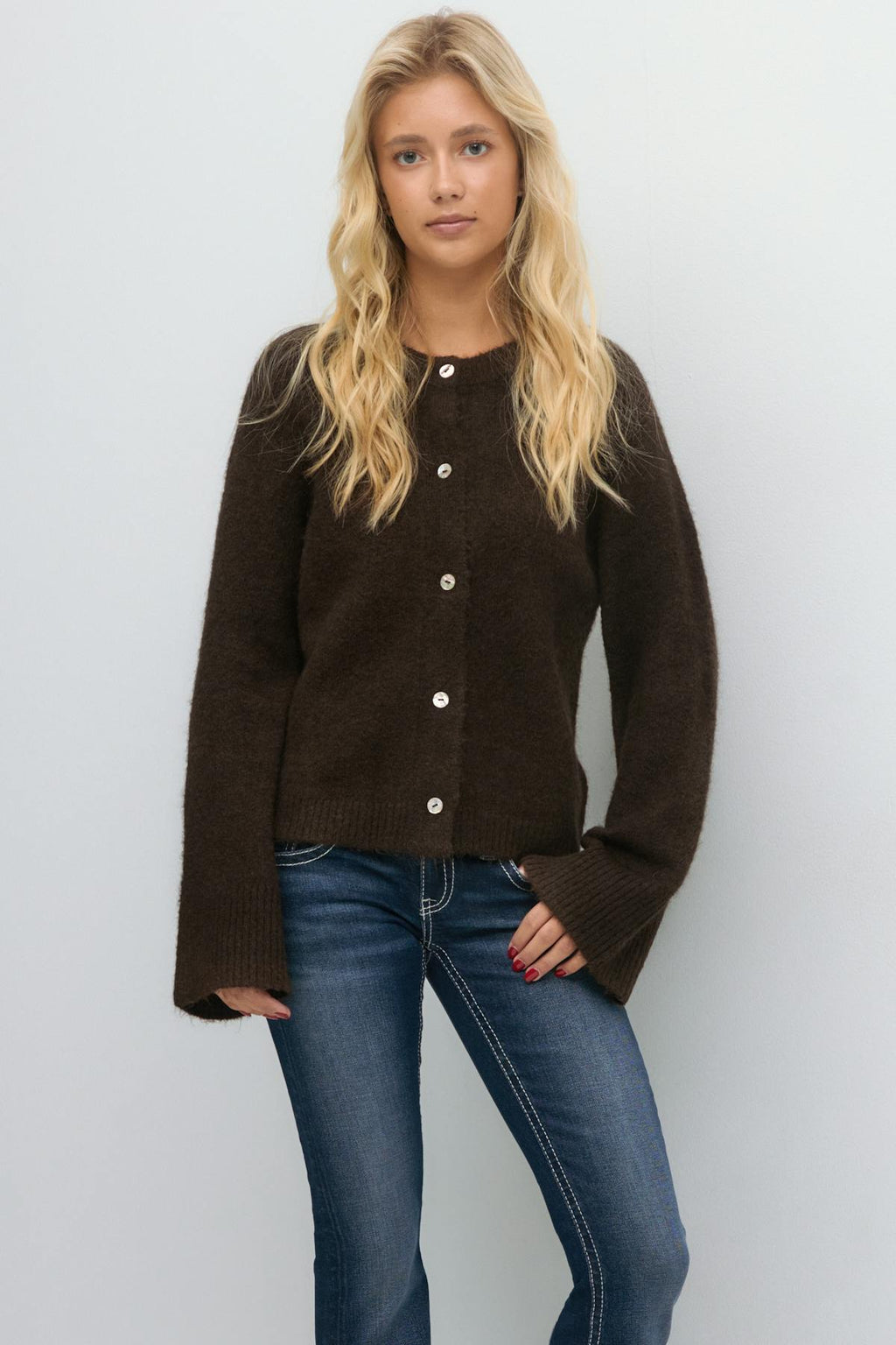 14+ knitted cardigan
