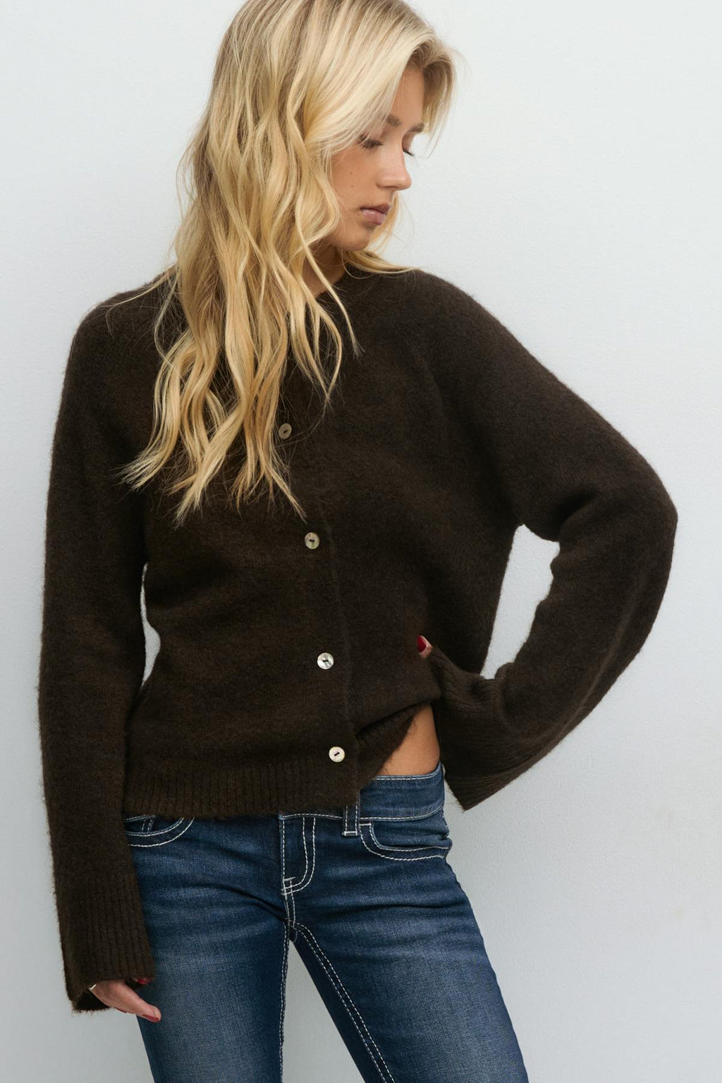 14+ knitted cardigan