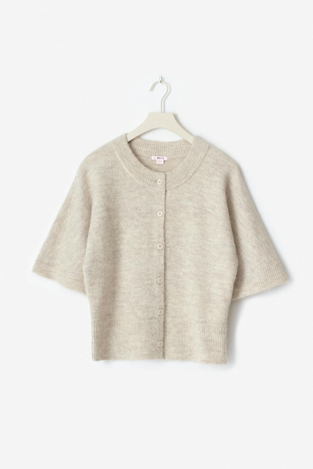14+ knitted short sleeve top