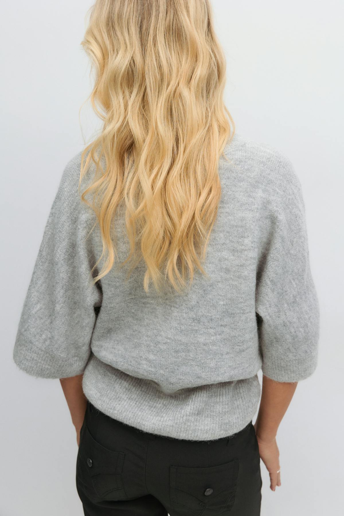 14+ knitted short sleeve top