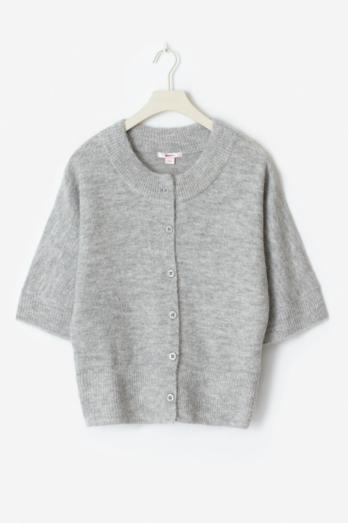 14+ knitted short sleeve top