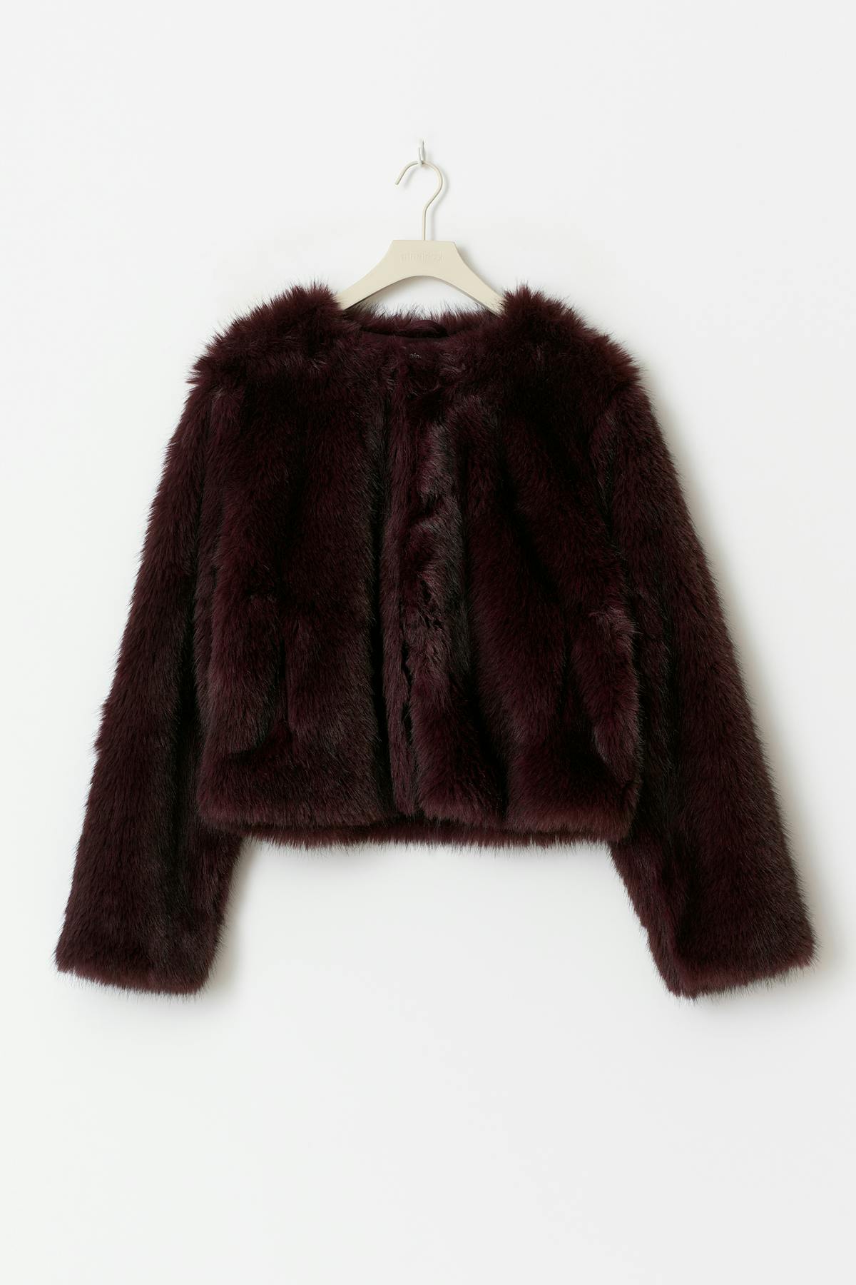 Faux fur jacket