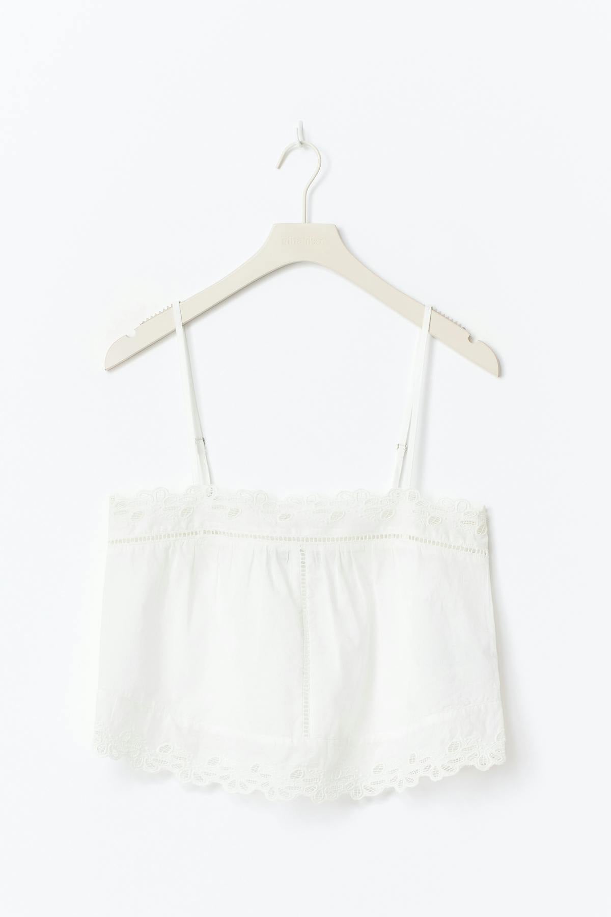 Broderie anglaise singlet