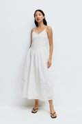 Anglaise midi dress