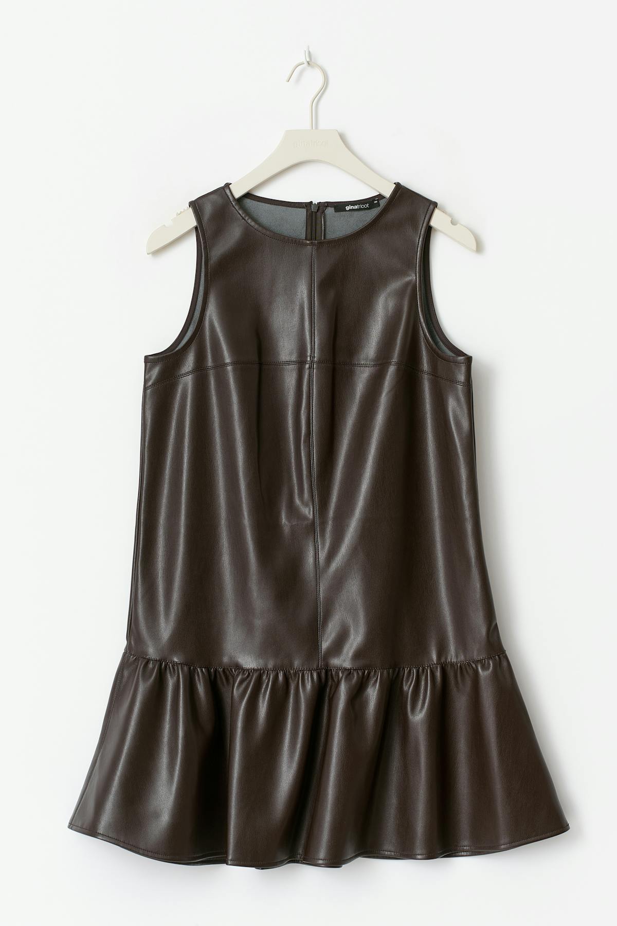 Mini pu dress