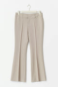 Low waist bootcut trousers