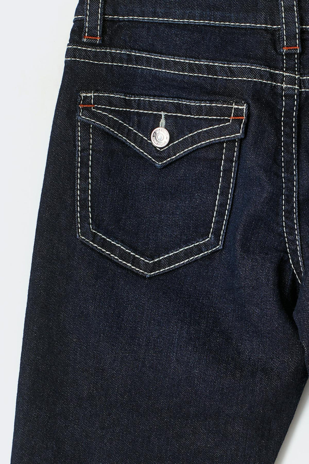 Chunky low flare jeans