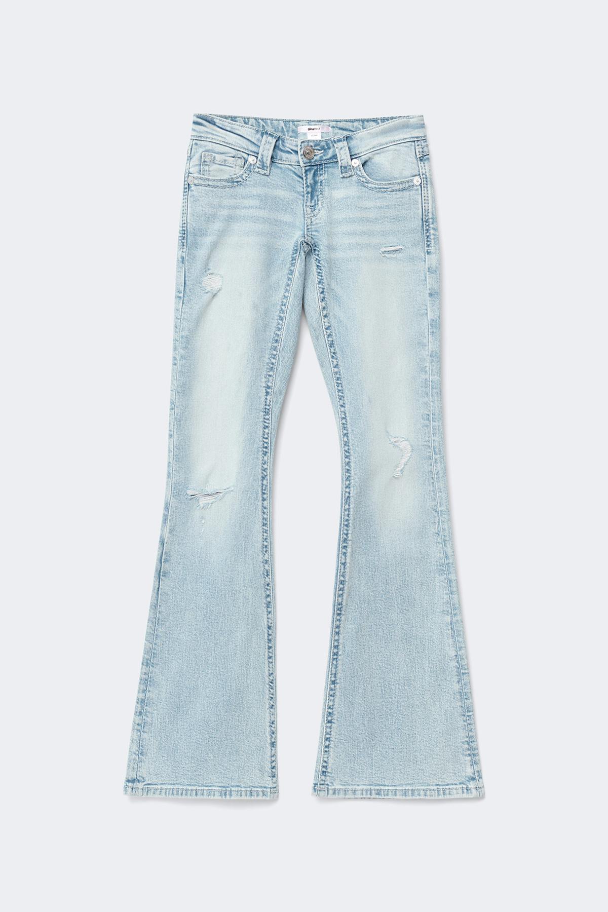 14+ low rise flare jeans
