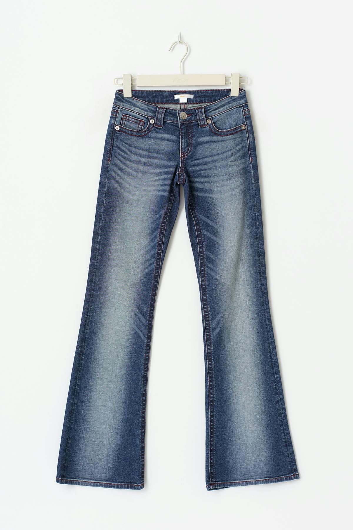 14+ low rise flare jeans