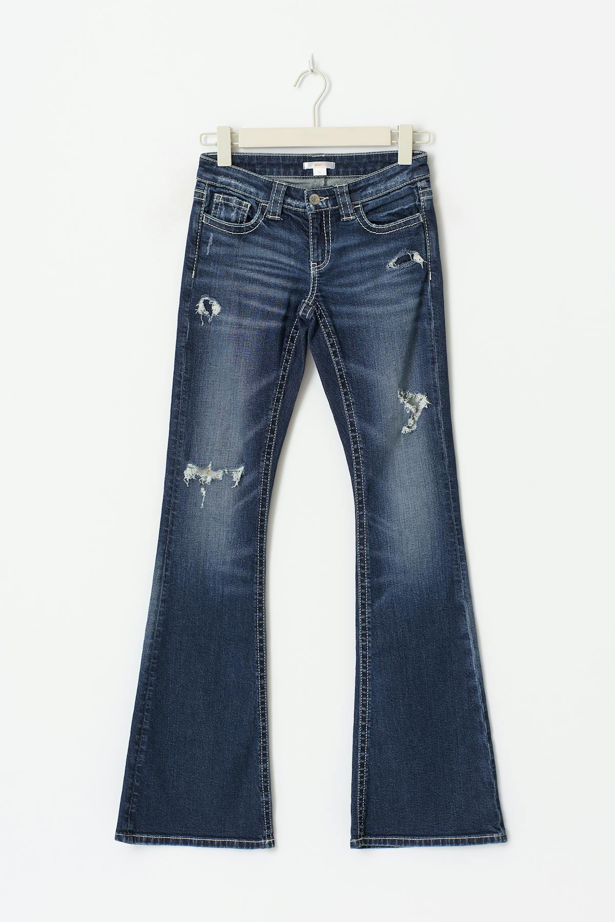 14+ low rise flare jeans