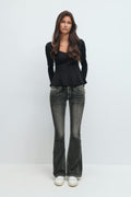 14+ for real low waist jeans