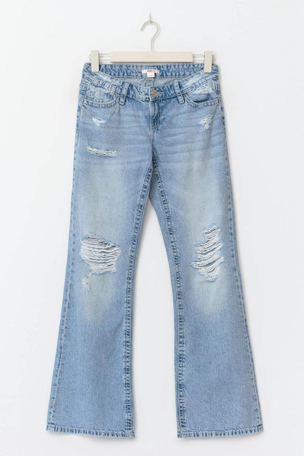 14+ low loose bootcut jeans