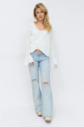 14+ low loose bootcut jeans