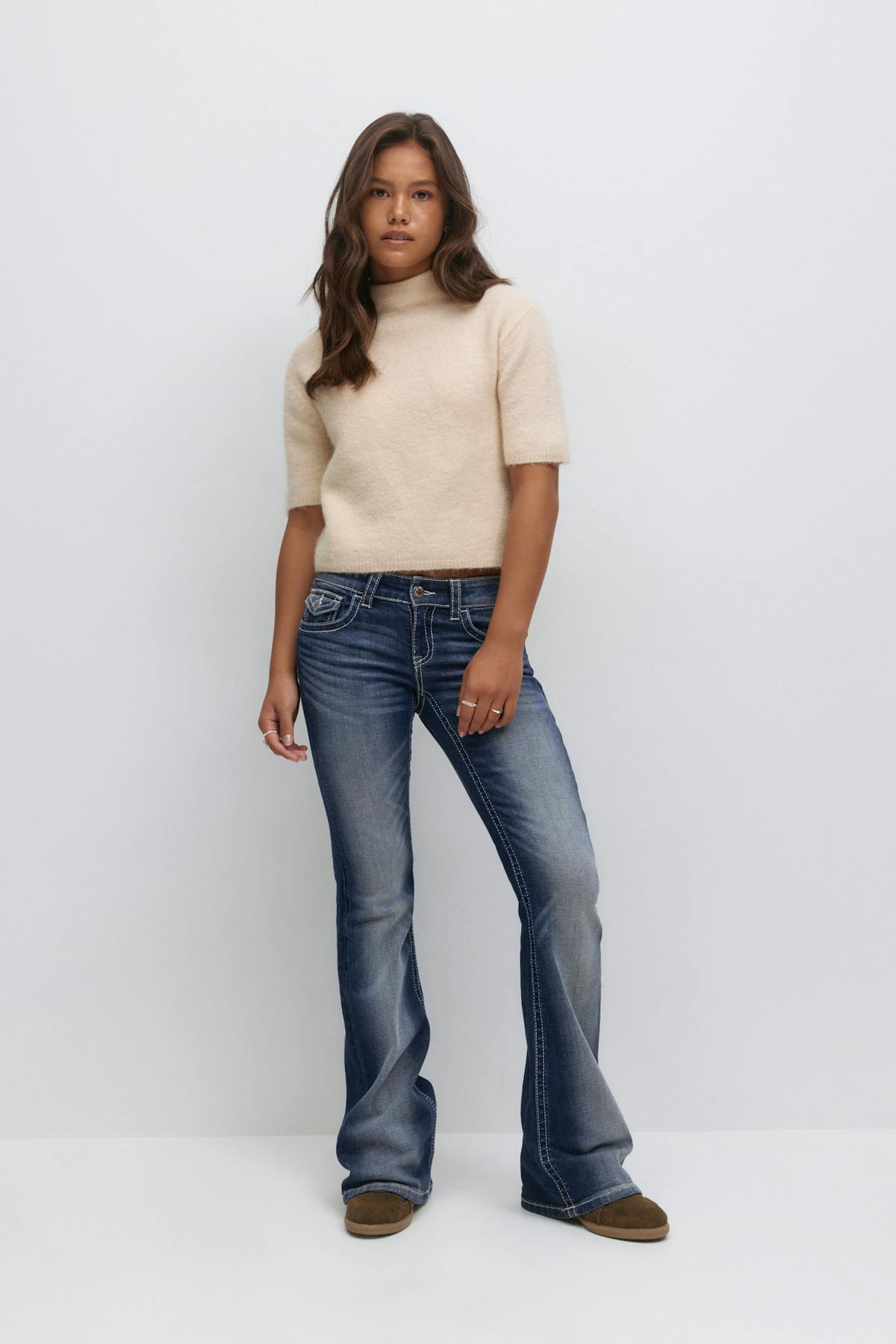 Embroidery jeans