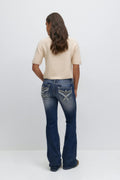 Embroidery jeans
