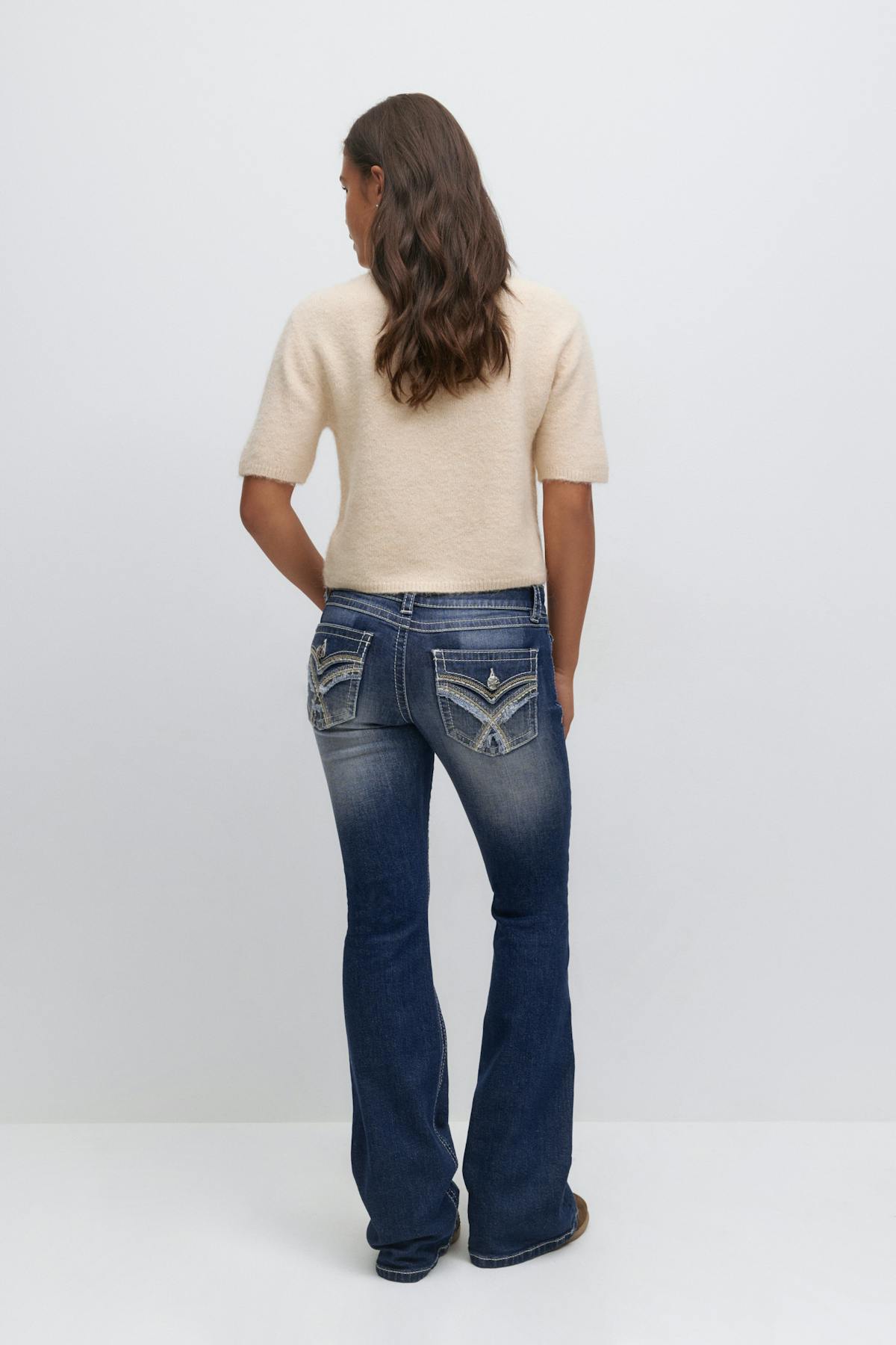 Embroidery jeans