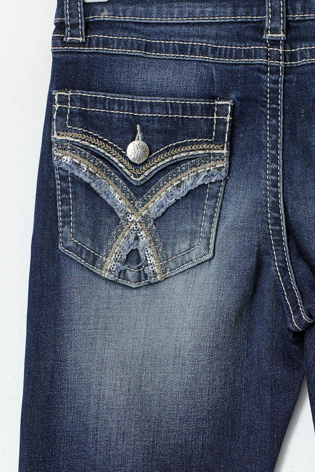 Embroidery jeans