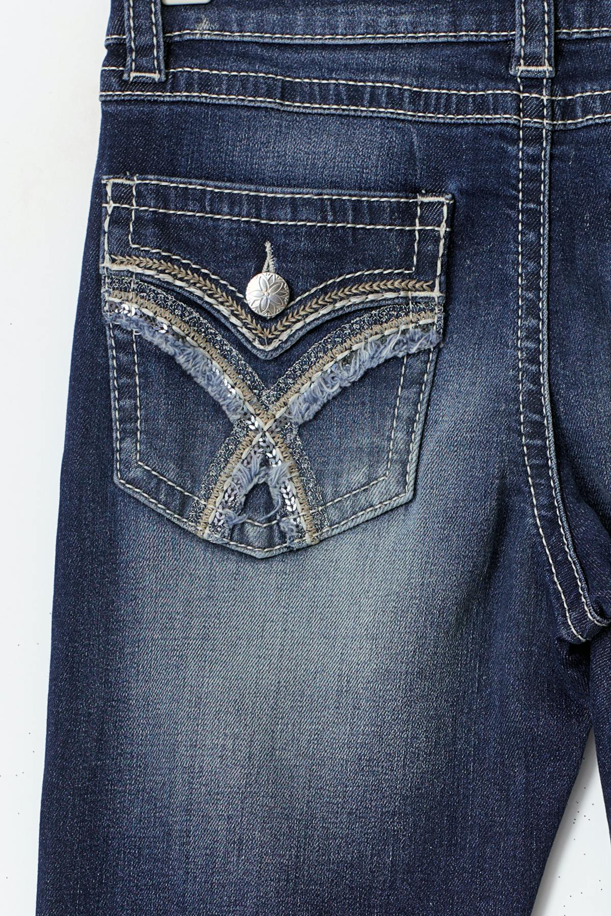 Embroidery jeans