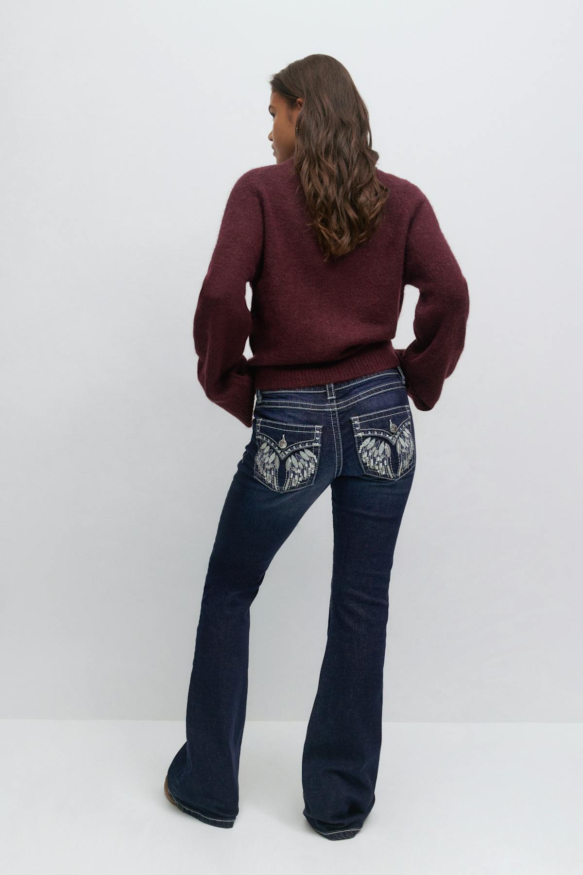 Embroidery jeans