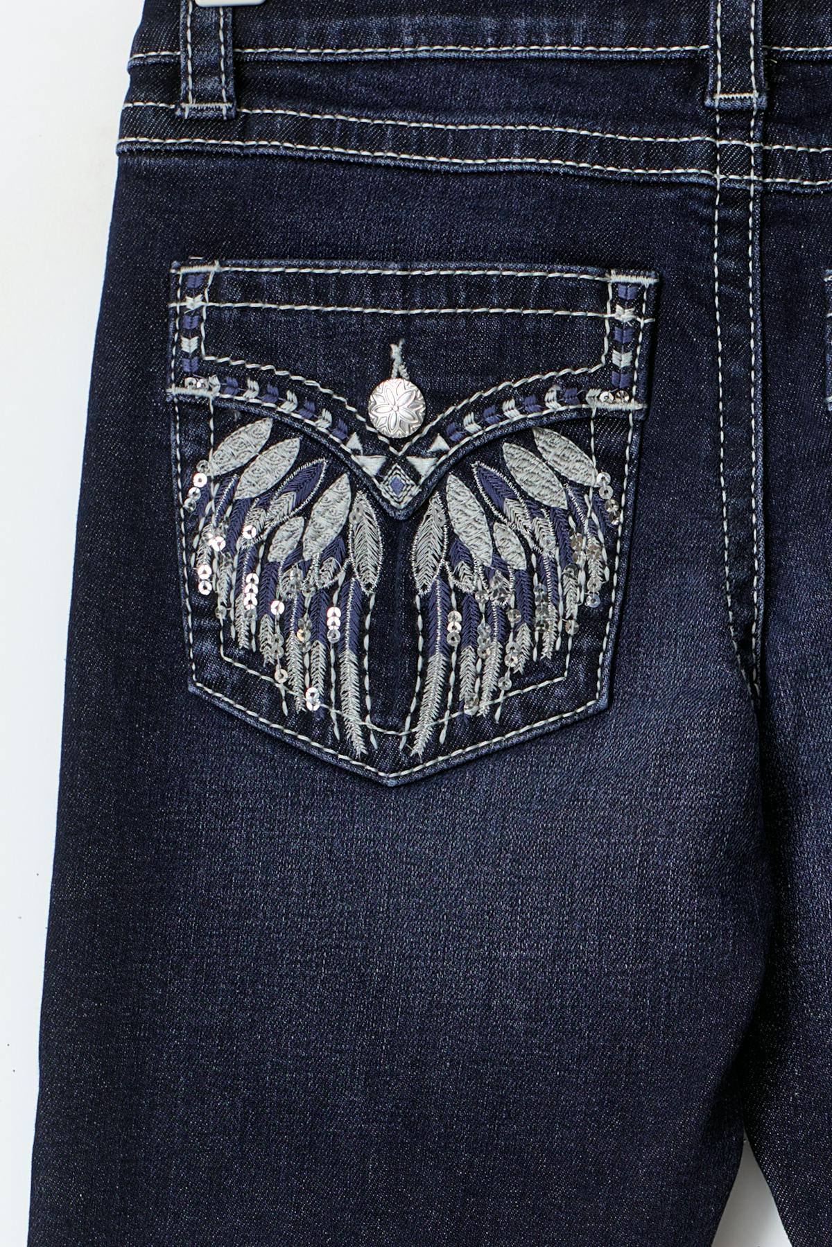 Embroidery jeans